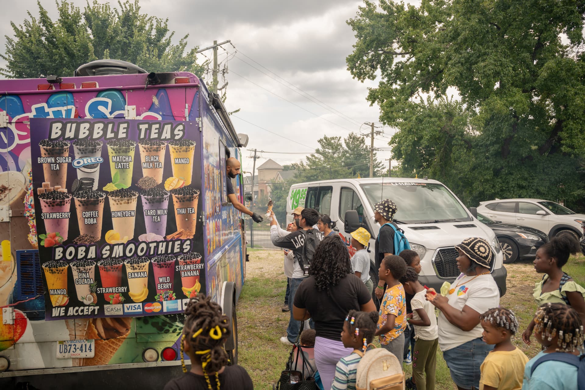 Boba and ice cream truck