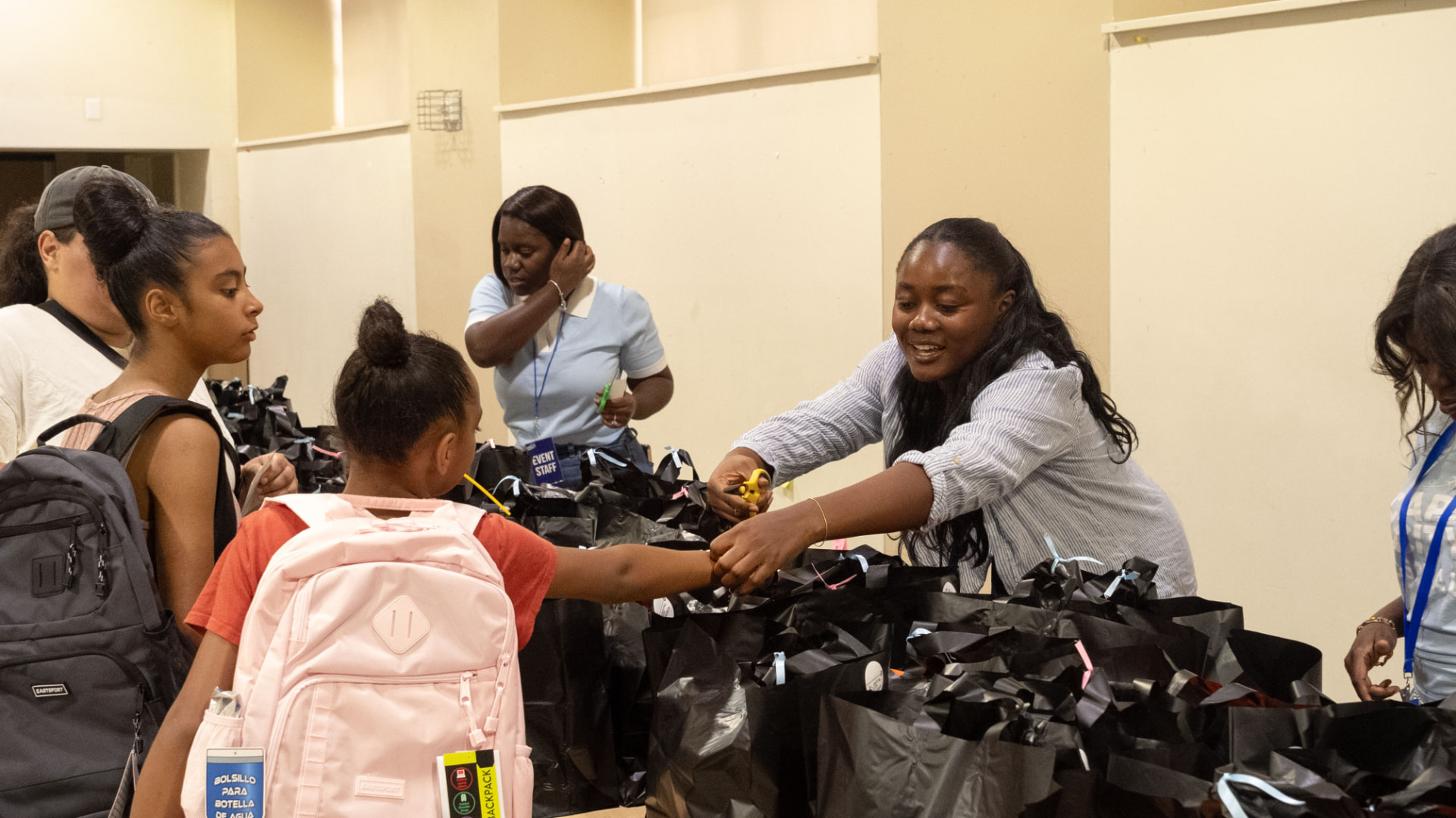 Backpacks and supplies